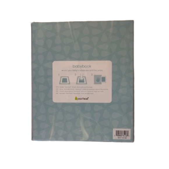 Pearhead Gray Chevron Baby Book - Picture 15 of 15